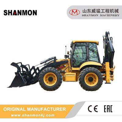 388H 4TX Super Backhoe Loader Hoger werkend rendement ISO9000