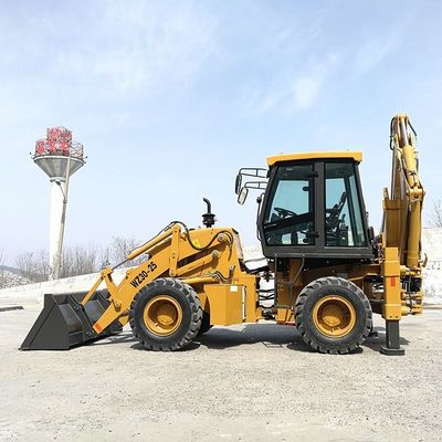 Tijdbesparing WZ30-25 Backhoe Loader Tractor Hoog efficiënt voor bouwwerkzaamheden